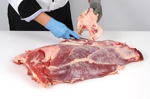 Neck and Chuck Roll – Seam Cut - Splenius Muscle Meat Cut Spec Step 14
